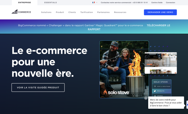 Intégration BigCommerce x Kameleoon